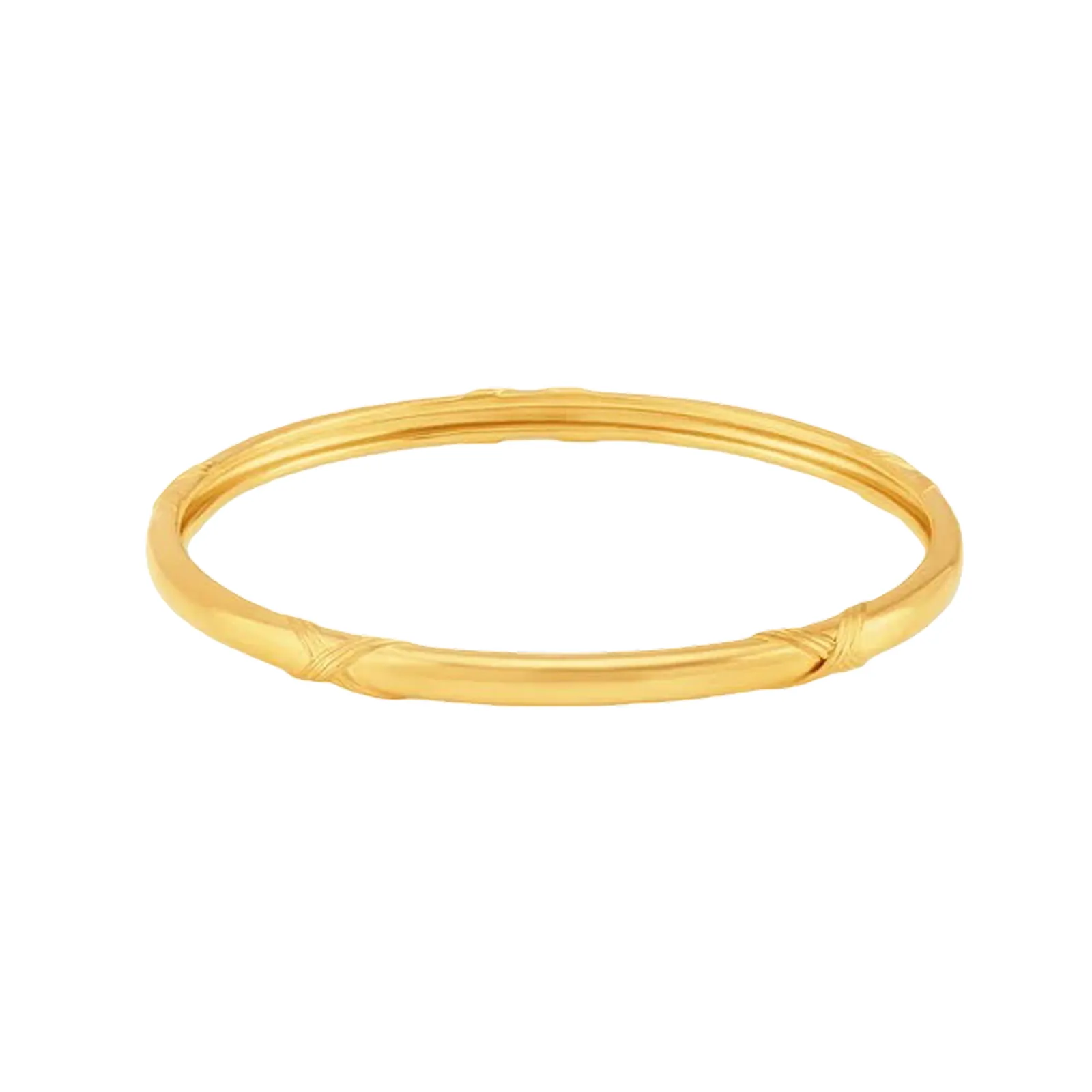 Mira Cane Bangle — front view