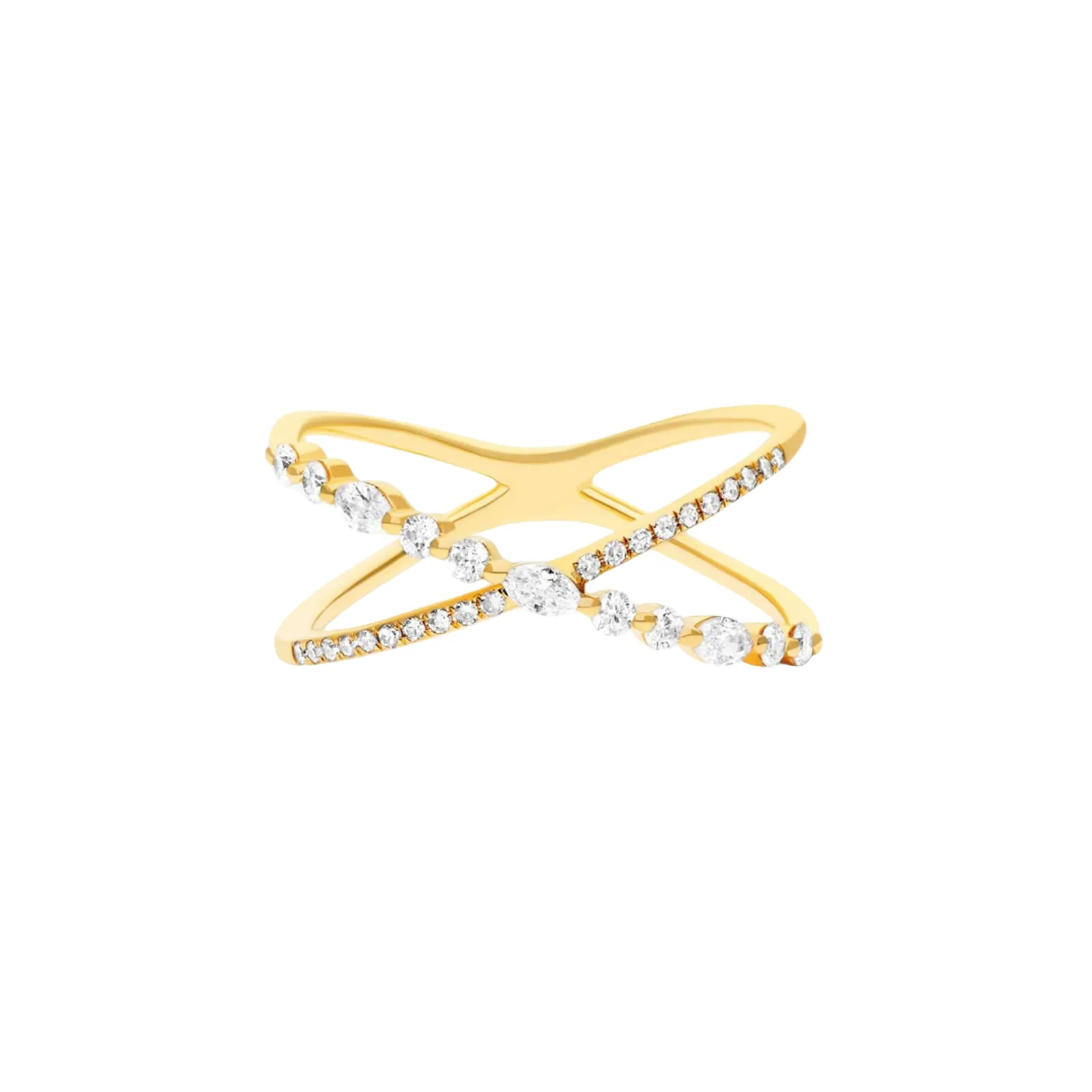Céleste Crossover Ring — front view